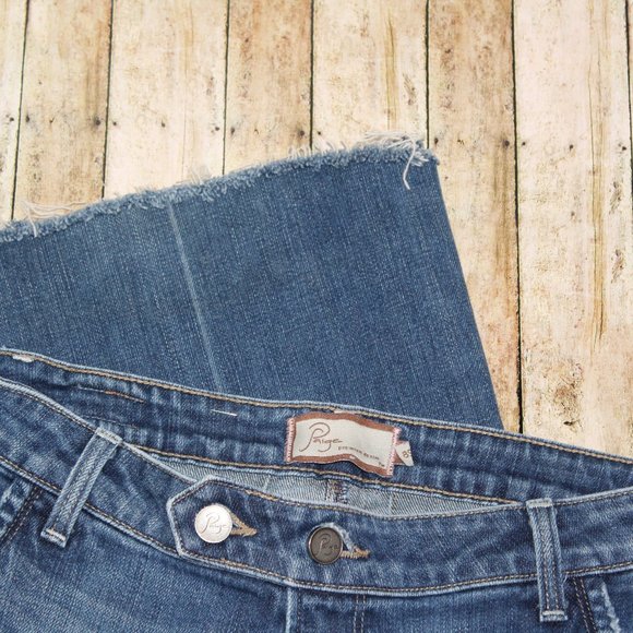 PAIGE DENIM Santa Monica Flare Size 28 x 28 - Picture 3 of 4